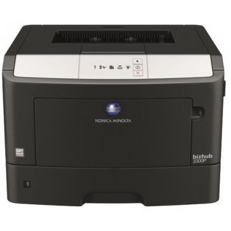 Konica Minolta The bizhub 3300P outperforms ordinary desktop printers, delivering up to 35 ppm in high-resolution B&Wbizhub 3300P